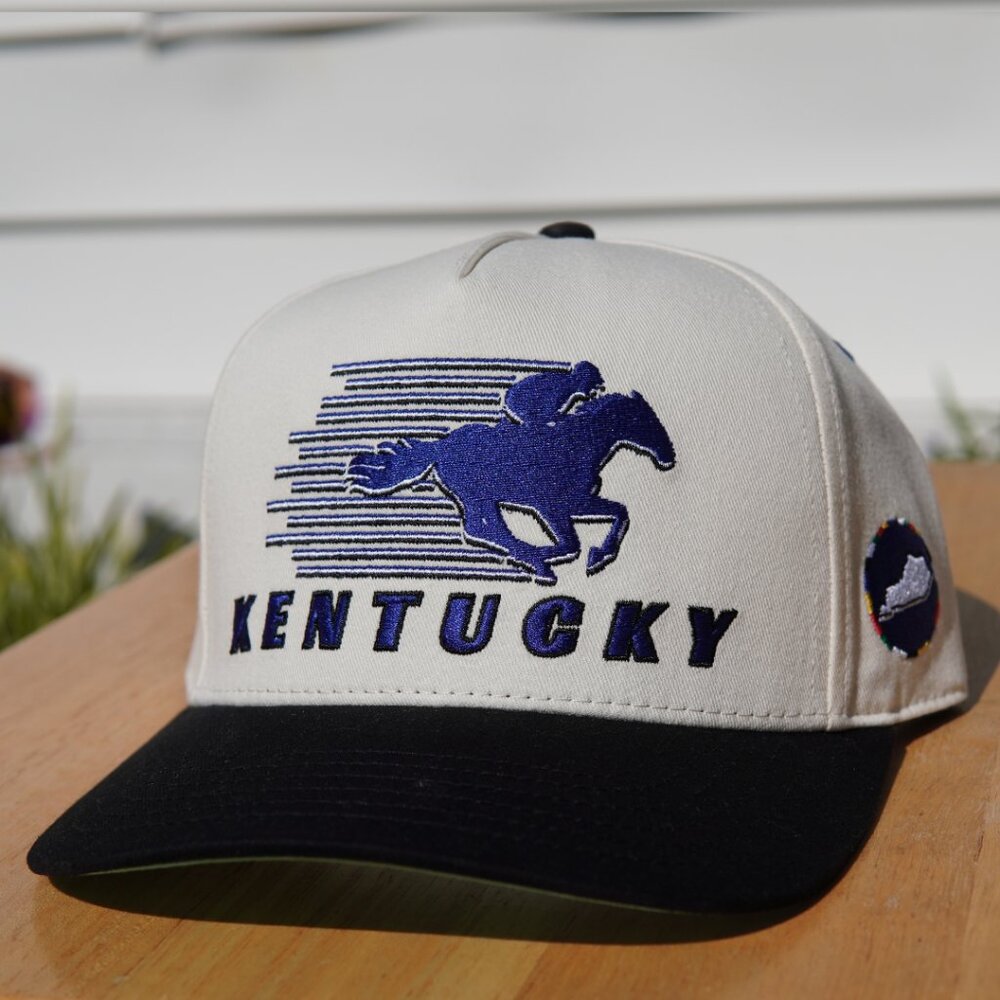 Kentucky Inspired Vintage Snapback | Kentucky Derby | Mid-Profile Structured